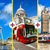 London Eye Ticket, Big Bus Hop-on Hop-Off Tour & River Cruise