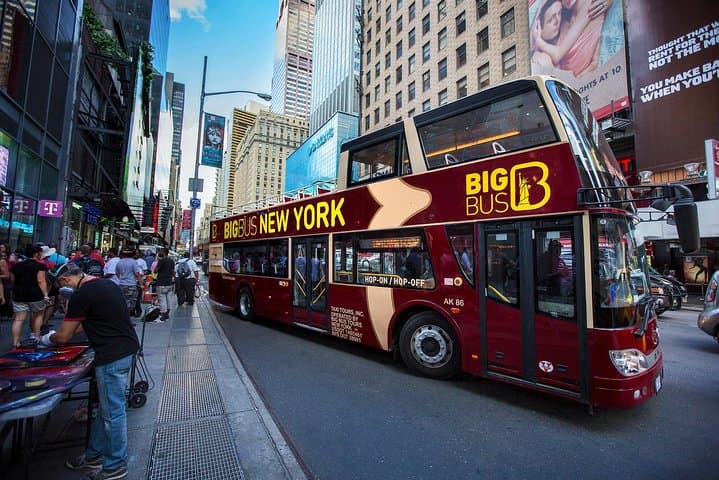 Big Bus NYC: Hop-On Hop-Off Sightseeing Tour by Open-top Bus