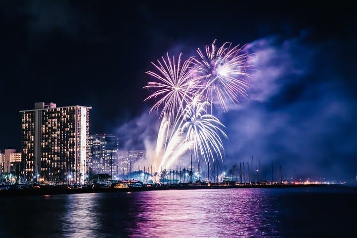 Friday Night Waikiki Fireworks Catamaran Cruise