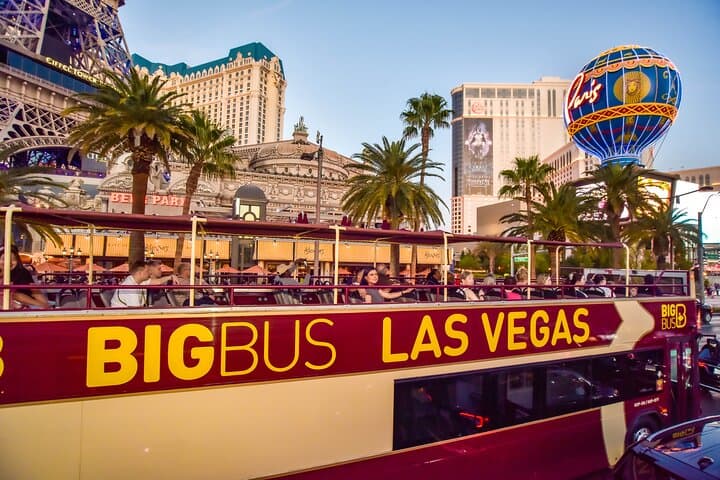 Big Bus Las Vegas: Hop-On Hop-Off Sightseeing Bus Tour