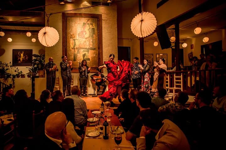 Flamenco Night at Tablao de Carmen with Tasting Menu or Dinner
